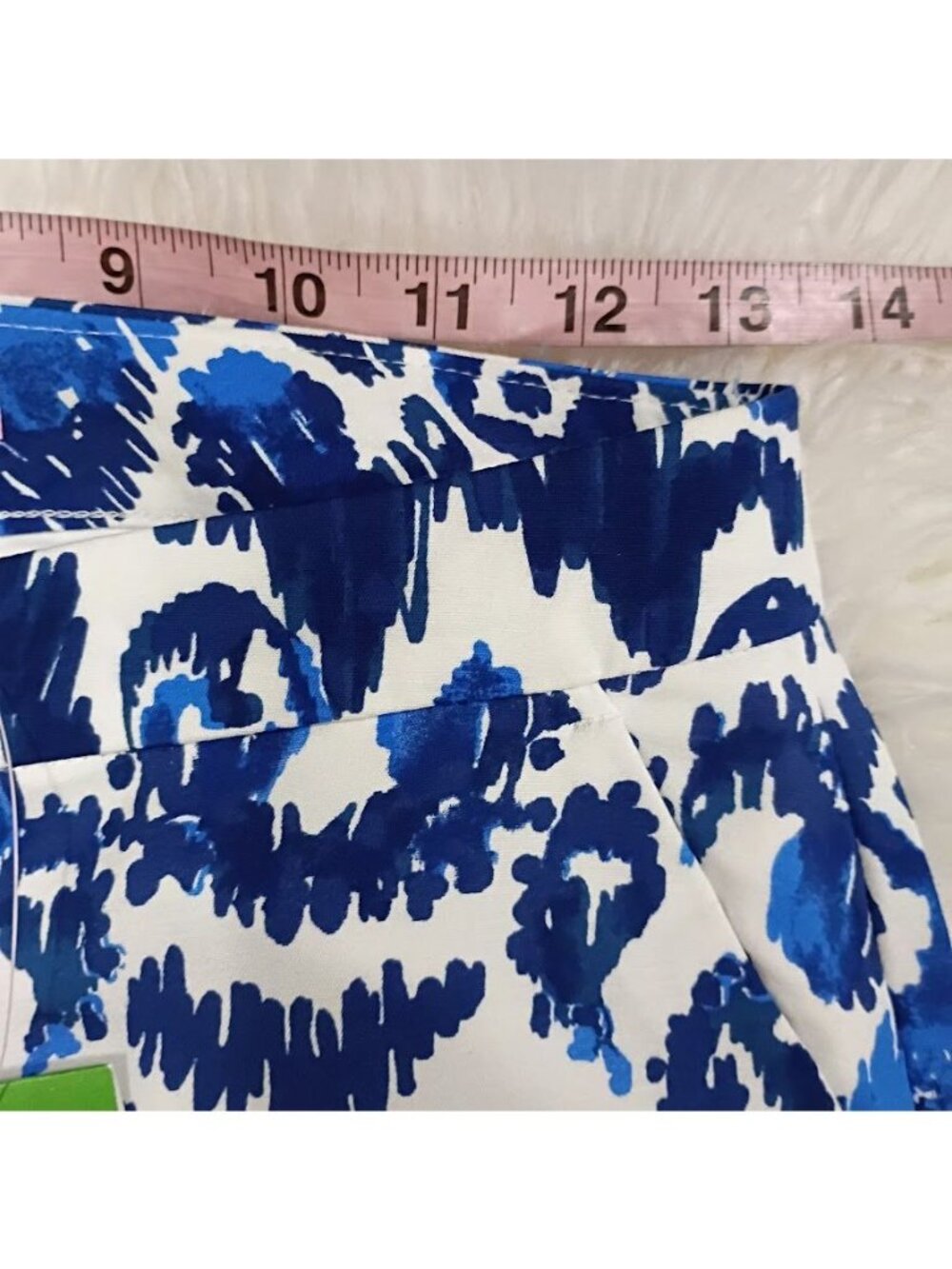 Lilly Pulitzer size 00 Wide Leg Flowy Resortwear Blue Old money Hamptons NWT - Picture 4 of 13